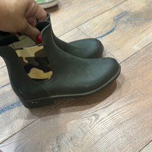 Men's Camouflage short rain boots